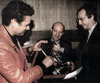 Gabriele Altobelli, Walter Veltroni e George Pataki