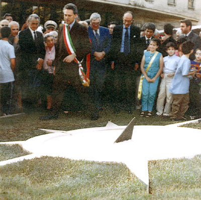 Il monumento di Gabriele Altobelli a Giovanni Falcone