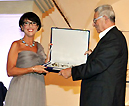 Emanuela Abbadessa  vincitrice 41 edizione del Premio Letterario Internazionale Isola d'Elba Raffaello Brignetti con l'opera Capo Scirocco
