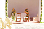 Allestimento altare matrimonio, Agenzia Minervarte